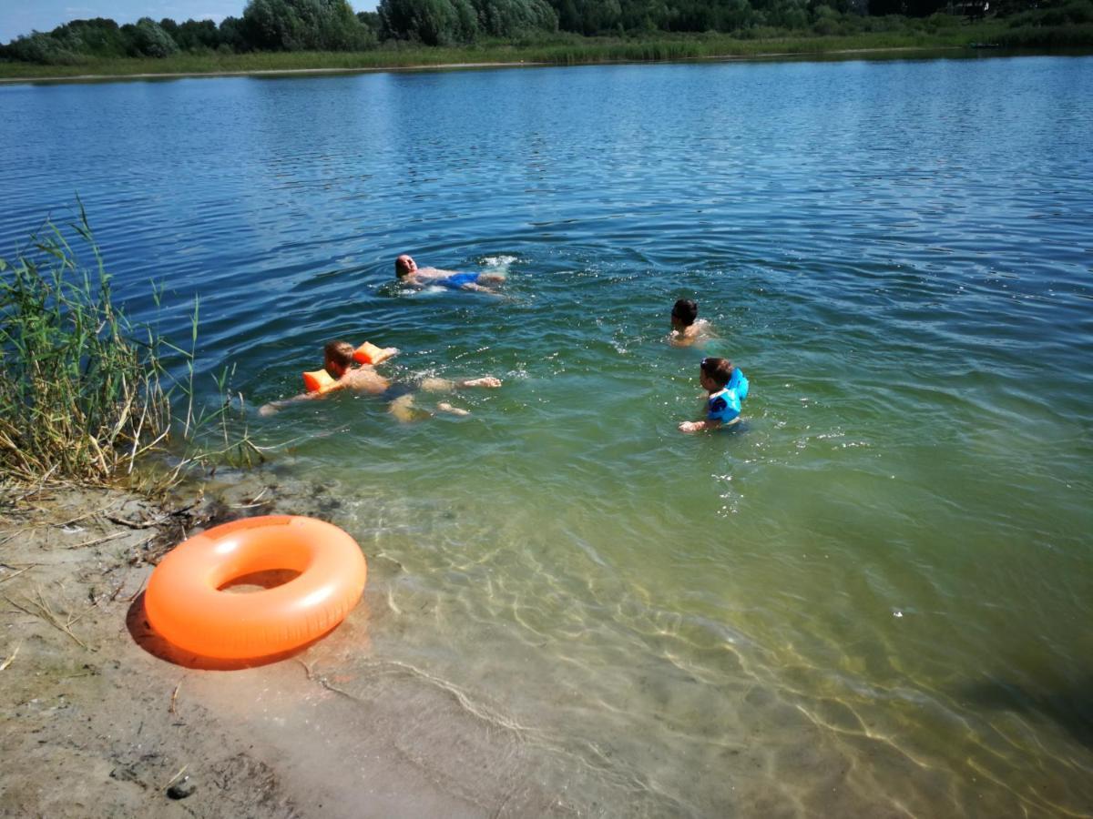 Domki Nad Jeziorem, Las, Do 10 Osob Jezioro Wilczynskie Budzislawskie - Domek Letniskowy Osobno Ogrodzony, Ogrzewany Mile Widziane Pieski, Zwierzeta- Wielkopolska, 62-550 Zygmuntowo Gm Wilczyn Dış mekan fotoğraf